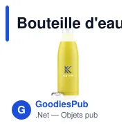 Bouteille d'eau personnalisable 750 ml en acier inoxydable - Topflaskavec logo - Miniature 9