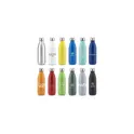 Variante bleu - Bouteille d'eau personnalisable 750 ml en acier inoxydable - Topflaskavec logo