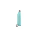 Variante bleu clair - Bouteille d'eau personnalisable 750 ml en acier inoxydable - Topflaskavec logo