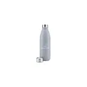 Variante gris clair - Bouteille d'eau personnalisable 750 ml en acier inoxydable - Topflaskavec logo