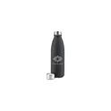 Variante noir - Bouteille d'eau personnalisable 750 ml en acier inoxydable - Topflaskavec logo