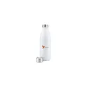 Variante blanc - Bouteille d'eau personnalisable 750 ml en acier inoxydable - Topflaskavec logo