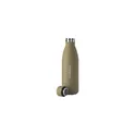 Variante marron - Bouteille isotherme personnalisable Topflask Premium RCS 500 ml avec logo