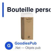 Bouteille personnalisable en acier inoxydable recyclé 500 ml - Topflask RCSavec logo - Miniature 12