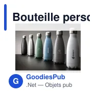 Bouteille personnalisable en acier inoxydable recyclé 500 ml - Topflask RCSavec logo - Miniature 9
