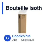 Bouteille isotherme personnalisable Topflask RCS 750 ml avec logo - Miniature 2