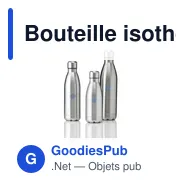 Bouteille isotherme personnalisable Topflask RCS 750 ml avec logo - Miniature 4