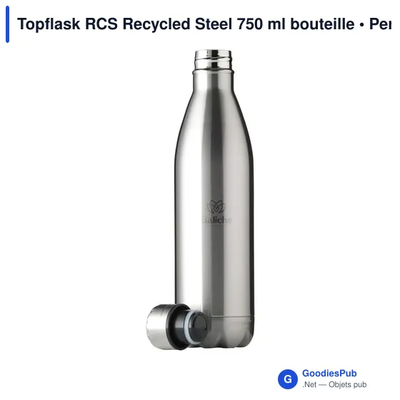 Bouteille isotherme personnalisable Topflask RCS 750 ml avec logo - Image 6