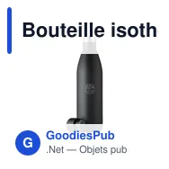 Bouteille isotherme personnalisable Topflask RCS 750 ml avec logo - Miniature 7