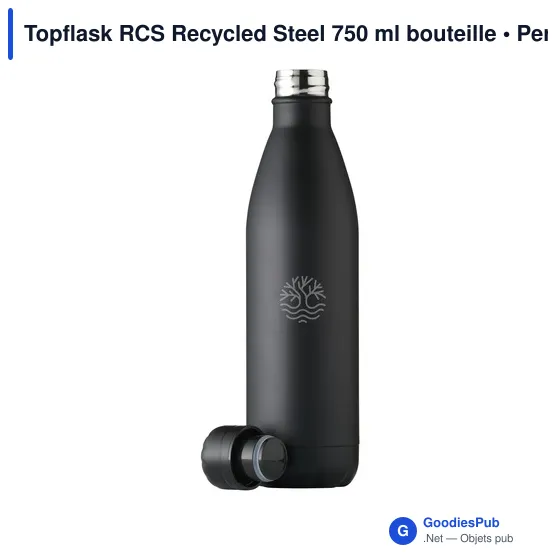 Bouteille isotherme personnalisable Topflask RCS 750 ml avec logo - Image 7