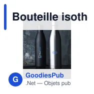 Bouteille isotherme personnalisable Topflask RCS 750 ml avec logo - Miniature 9