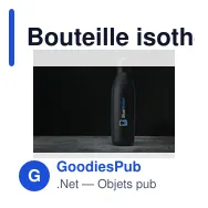 Bouteille isotherme personnalisable Topflask RCS 750 ml avec logo - Miniature 10