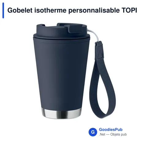Gobelet isotherme personnalisable TOPIZ avec logo - 300 ml
