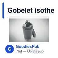 Gobelet isotherme personnalisable TOPIZ avec logo - 300 ml - Miniature 11