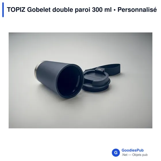 Gobelet isotherme personnalisable TOPIZ avec logo - 300 ml - Image 3
