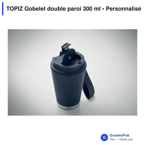 Gobelet isotherme personnalisable TOPIZ avec logo - 300 ml - Image 4