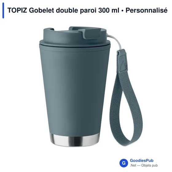 Gobelet isotherme personnalisable TOPIZ avec logo - 300 ml - Image 5