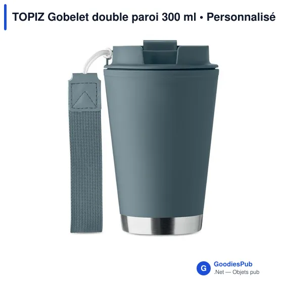 Gobelet isotherme personnalisable TOPIZ avec logo - 300 ml - Image 6