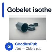 Gobelet isotherme personnalisable TOPIZ avec logo - 300 ml - Miniature 8