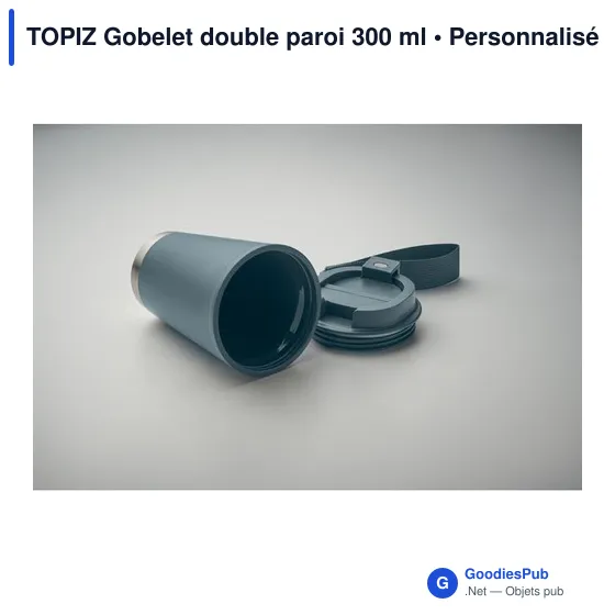 Gobelet isotherme personnalisable TOPIZ avec logo - 300 ml - Image 8