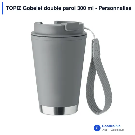 Gobelet isotherme personnalisable TOPIZ avec logo - 300 ml - Image 9
