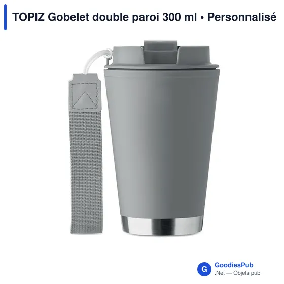 Gobelet isotherme personnalisable TOPIZ avec logo - 300 ml - Image 10