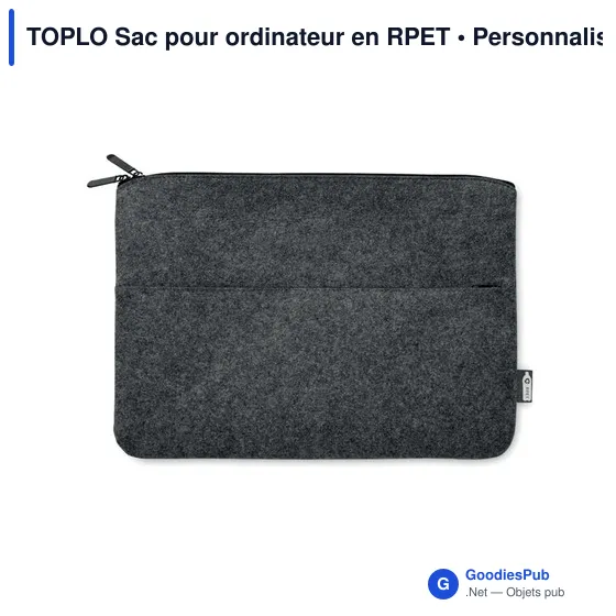 TOPLO Sac pour ordinateur en RPET - Image 1
