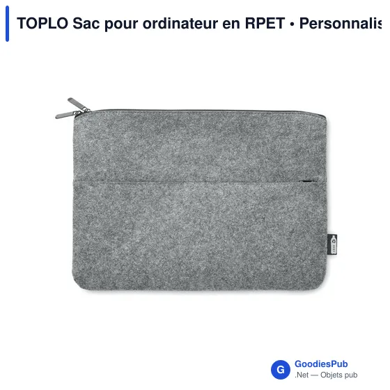 TOPLO Sac pour ordinateur en RPET - Image 4