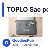 TOPLO Sac pour ordinateur en RPET - Miniature 7
