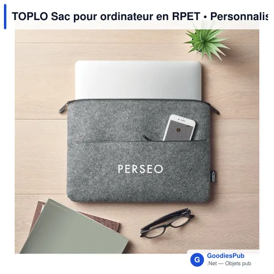 TOPLO Sac pour ordinateur en RPET - Image 7
