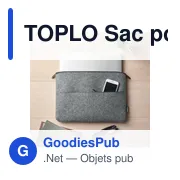 TOPLO Sac pour ordinateur en RPET - Miniature 8