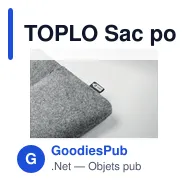TOPLO Sac pour ordinateur en RPET - Miniature 9
