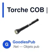 Lampe torche personnalisable Scout avec logo - Miniature 1