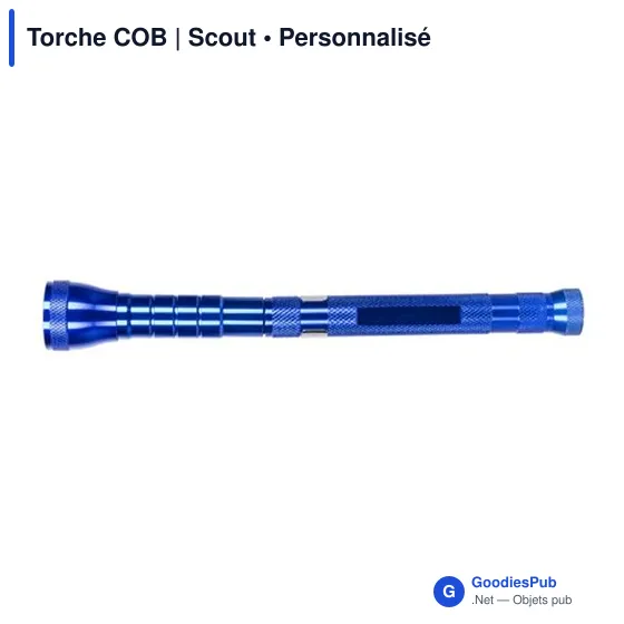 Lampe torche personnalisable Scout avec logo - Image 11
