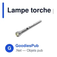 Lampe torche personnalisable Scout avec logo - Miniature 12