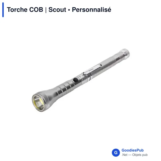 Lampe torche personnalisable Scout avec logo - Image 12