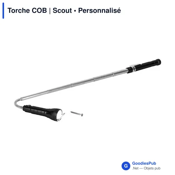 Lampe torche personnalisable Scout avec logo - Image 4