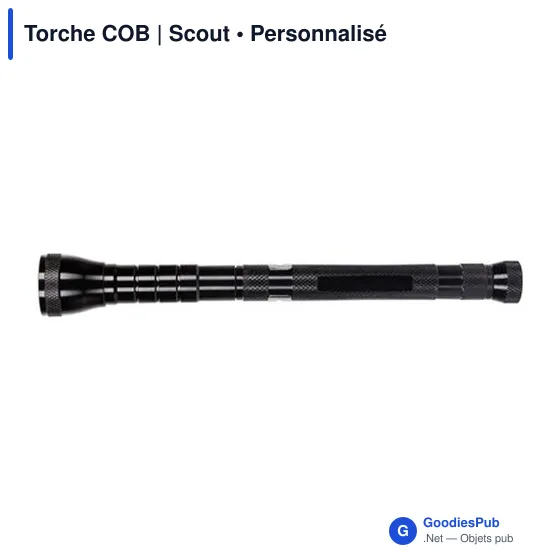 Lampe torche personnalisable Scout avec logo - Image 5
