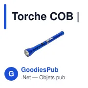 Lampe torche personnalisable Scout avec logo - Miniature 6