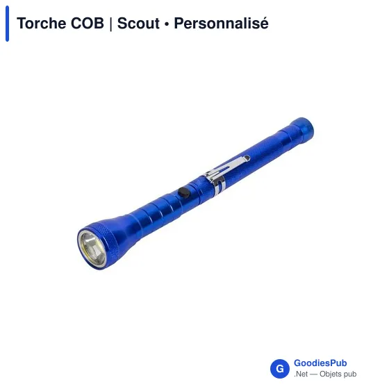 Lampe torche personnalisable Scout avec logo - Image 6