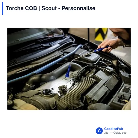 Lampe torche personnalisable Scout avec logo - Image 7