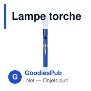 Lampe torche personnalisable Scout avec logo - Miniature 9