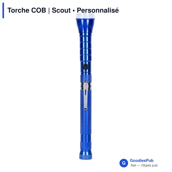 Lampe torche personnalisable Scout avec logo - Image 9