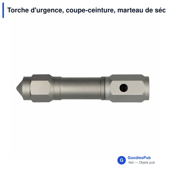 Lampe de poche d'urgence personnalisable avec logo | Malli - Image 7