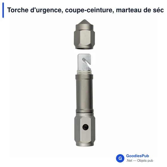 Lampe de poche d'urgence personnalisable avec logo | Malli - Image 8