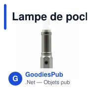 Lampe de poche d'urgence personnalisable avec logo | Malli - Miniature 9
