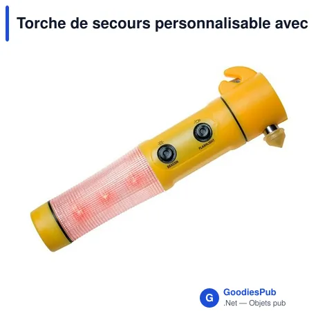 Torche de secours personnalisable avec logo - Auden