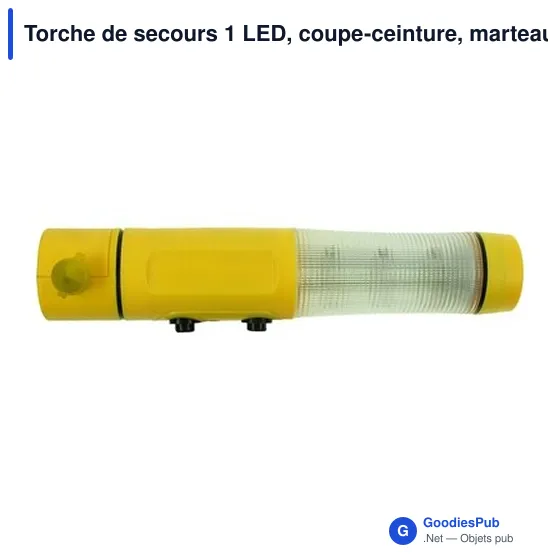 Torche de secours personnalisable avec logo - Auden - Image 4