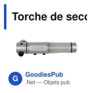 Torche de secours personnalisable avec logo - Auden - Miniature 9