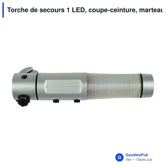 Torche de secours personnalisable avec logo - Auden - Image 9